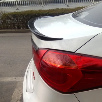 

UBUYUWANT For Kia Forte K3 2012-2017 lip Spoiler ABS Plastic Unpainted Primer Color Car Tail Wing Decoration Rear Trunk Spoiler