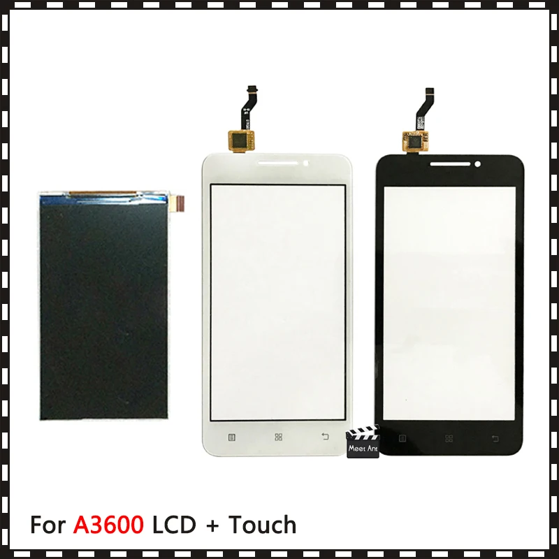 ЖК-дисплей для Lenovo A3600 A3600D 4 5 дюйма сенсорный экран дигитайзер датчик | Мобильные