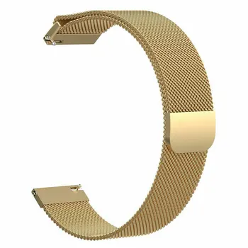 

Smartwatch Band Stainless Steel Magnetic Replacement Adjustable Flexible Durable Fashion Soft Braided For Garmin Forerunner 235