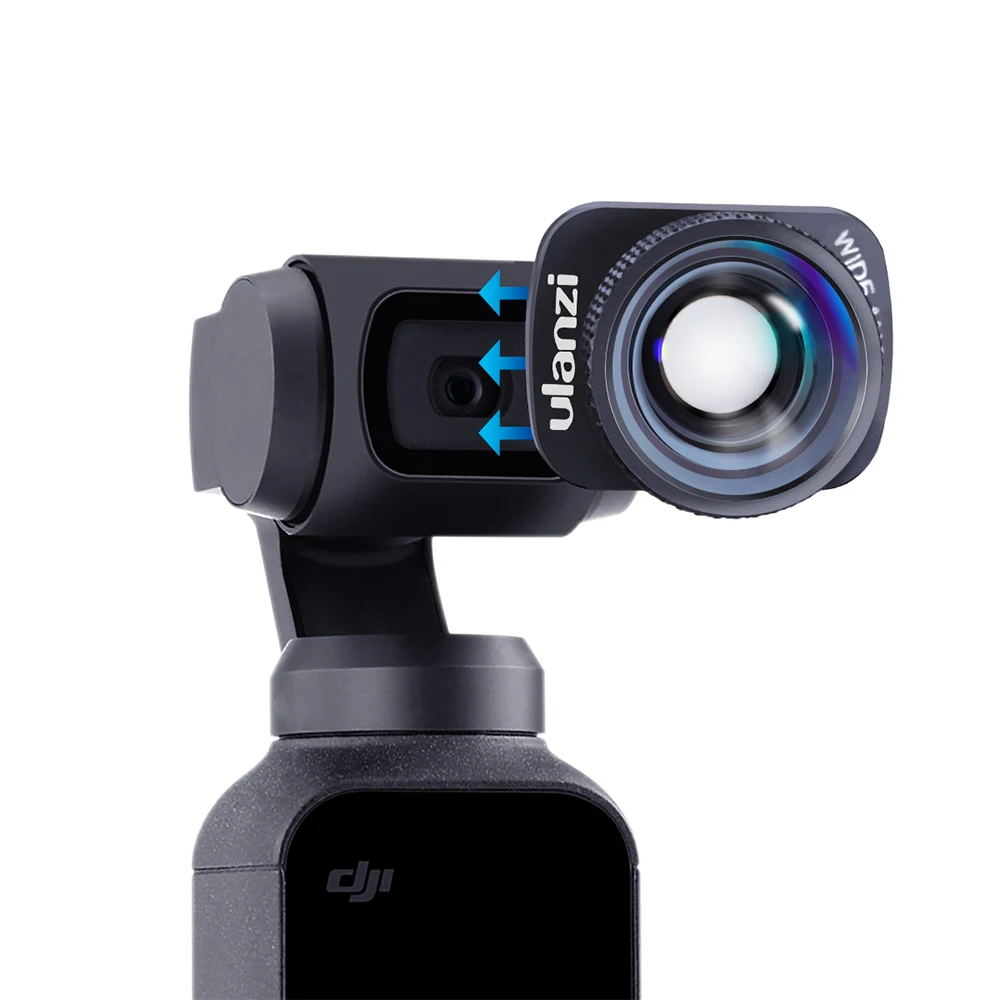 Angle-Lens Ulanzi Anamorphic Pocket-1 Upgrade-Version Dji Osmo Wide OP 4K for OP-11 Optical