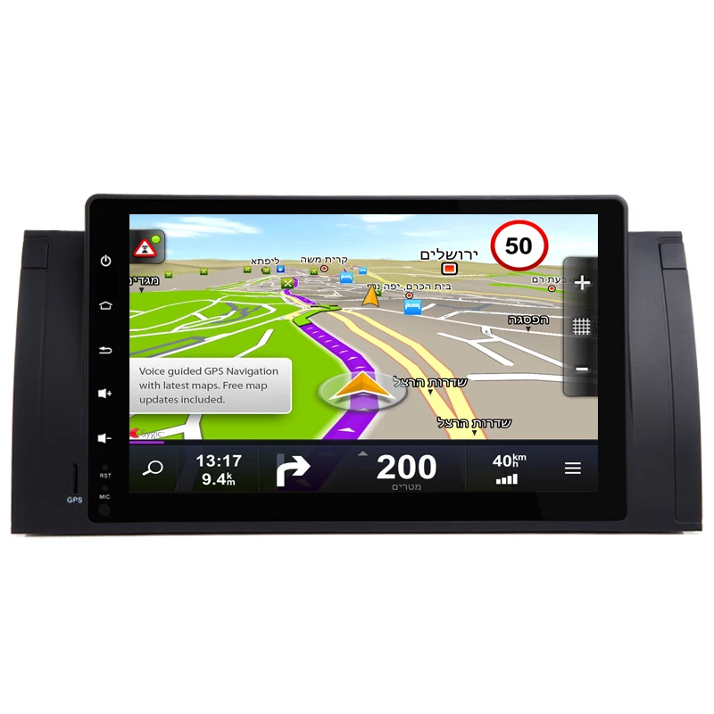 Мультимедийная магнитола для BMW E39 E53 X5 Wi Fi 4G Bluetooth DVR RDS USB сенсорный экран 9 дюймов