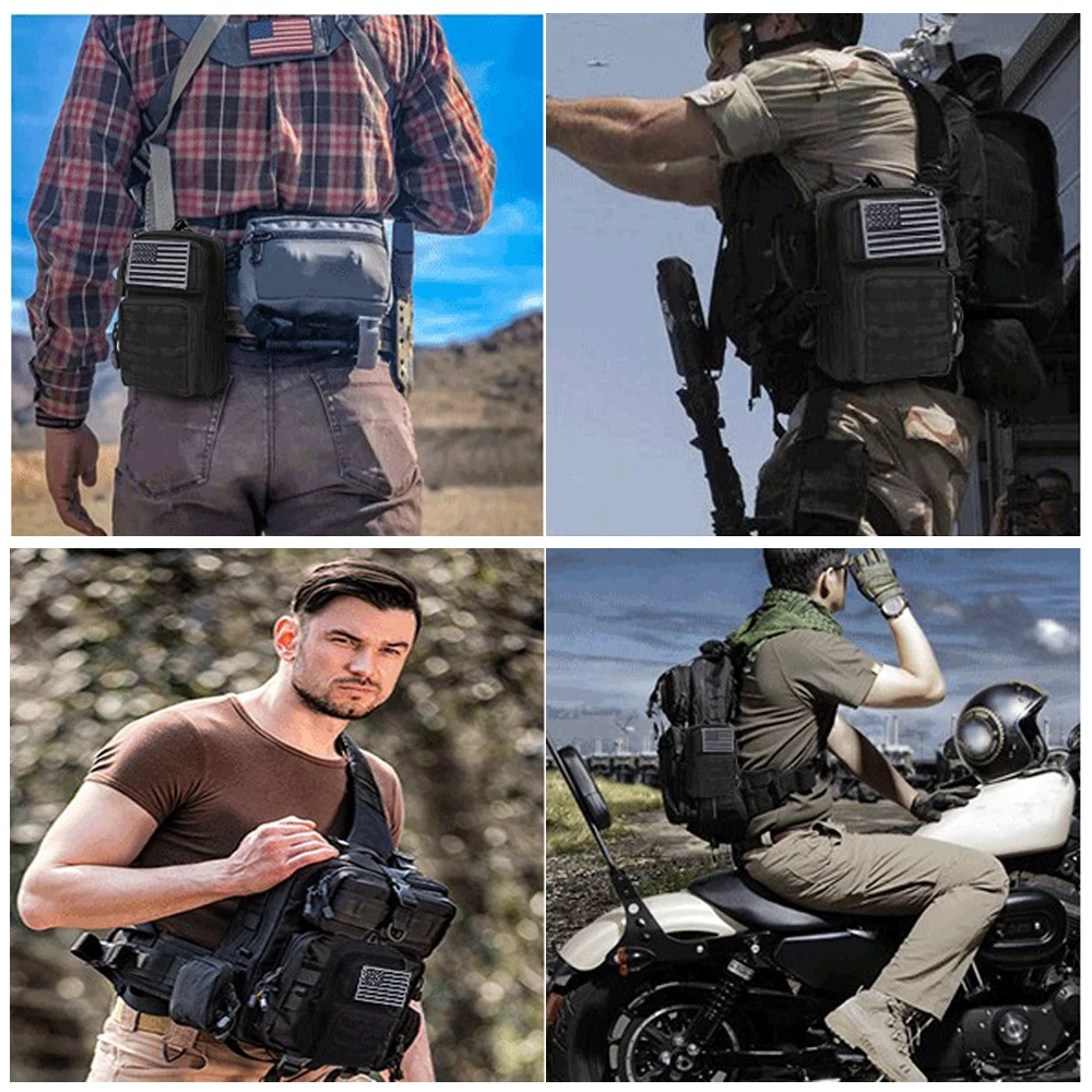 Тактическая Сумка Molle 1000D, поясная сумка, Портативная сумка для телефона, карманная сумка на плечо, сумка для аксессуаров, сумка для охоты и стрельбы