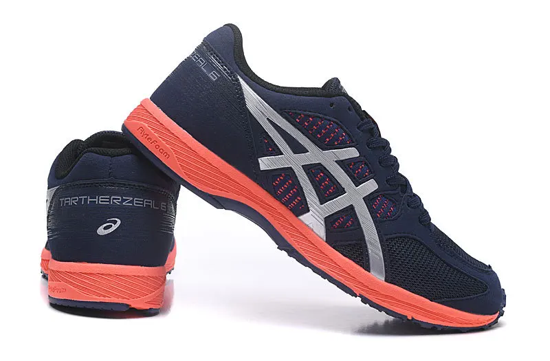 Новые оригинальные мужские кроссовки ASICS TARTHERZEAL 6 T820N, спортивная обувь для бега, дышащие кроссовки