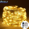 30/50/100m LED String Lights Street Fairy Lights Remote control Waterproof Outdoor Christmas Garden Wedding Party Decoration ► Photo 1/6