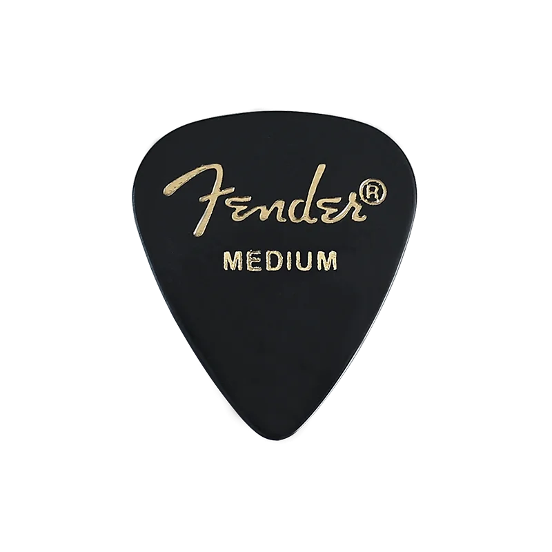 Fender 1 шт. классический медиатор целлюлоидная гитара pick s конфетти акустическая электрическая гладкая гитарная медиатор аксессуары гитарные части - Цвет: D Medium 0.68mm