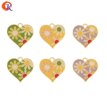 

Cordial Design 50Pcs 19*20MM Jewelry Accessories/Hand Made/Paint Effect/Heart Shape/DIY Making/Pendant/Earring Findings/Charms