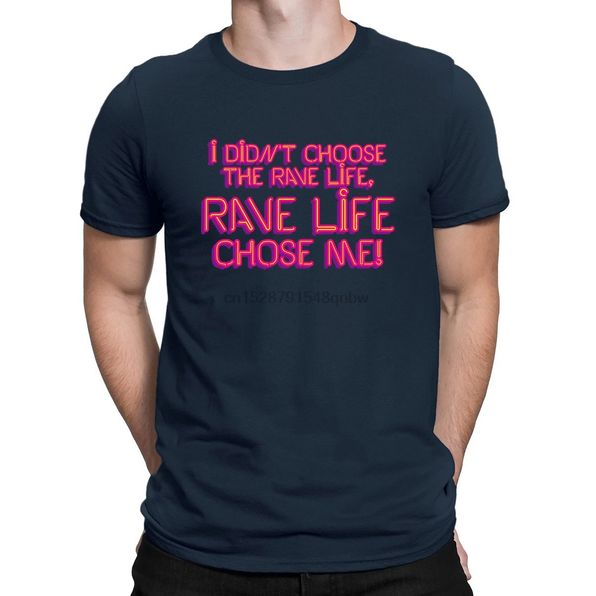 Rave Life футболка хип хоп забавные повседневные индивидуальные фанки мужской