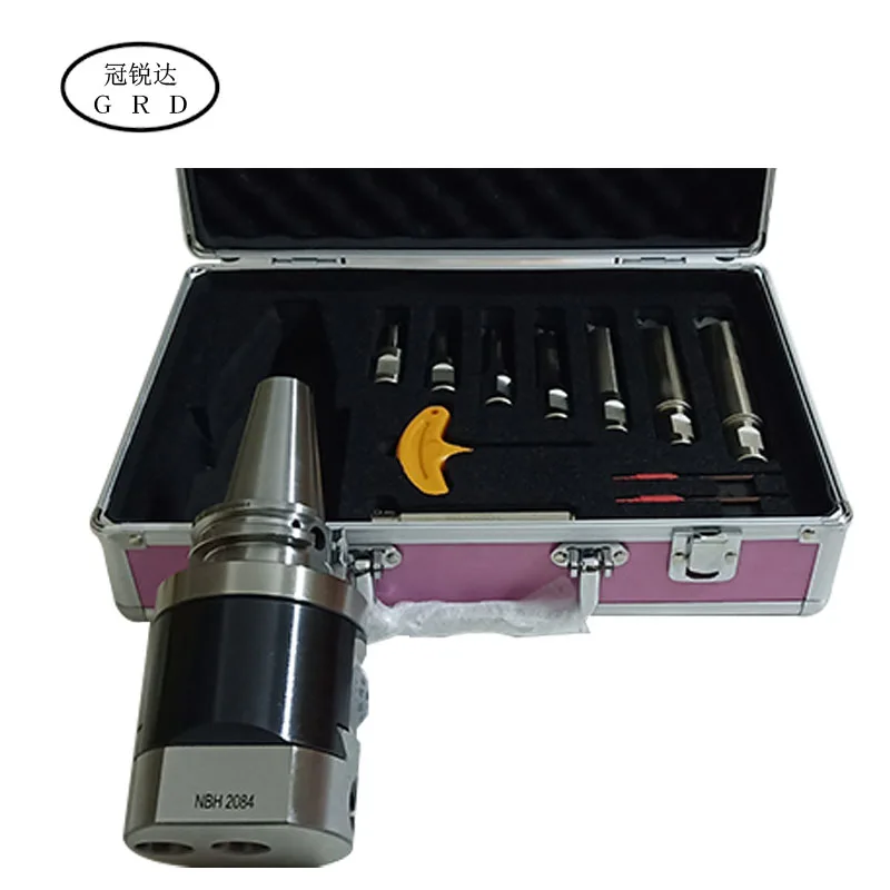boring-tool-suit NBH2084 fine boring head BT40 tool Holder + 8pcs 20mm Boring Bar Boring rang 8-280mm Tool Set