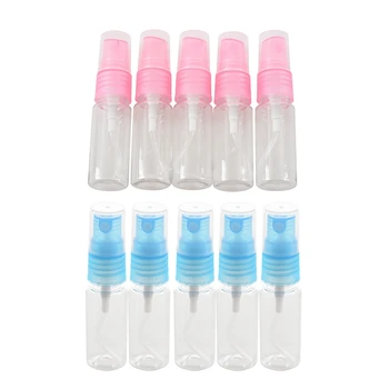 

10 Pcs Empty Blue Spray Bottle Pump 15ML, 5 Pcs Blue & 5 Pcs Pink