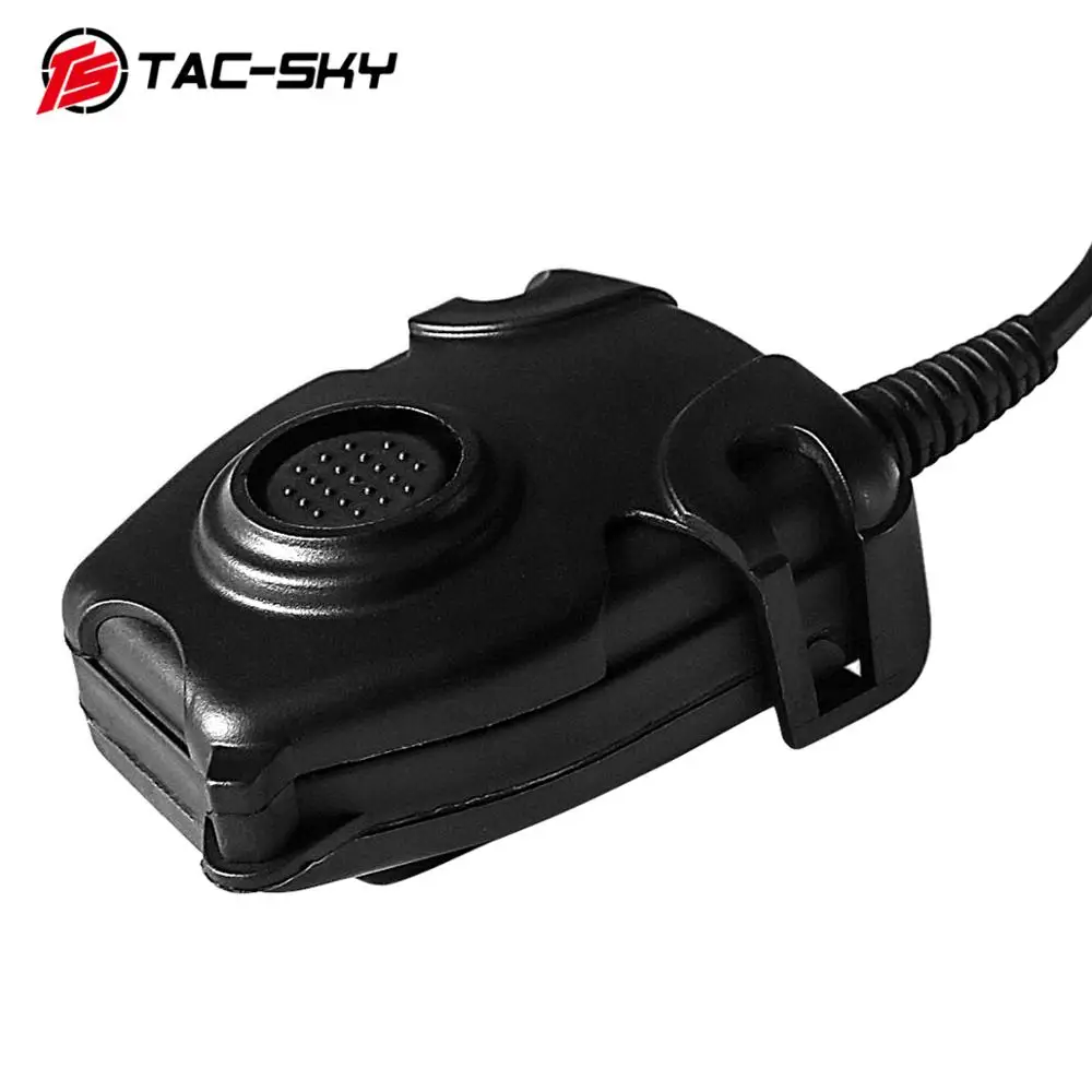 TAC SKY тактическая гарнитура u94 PELTOR PTT Кнопка рация переходник Airsoft радио военные