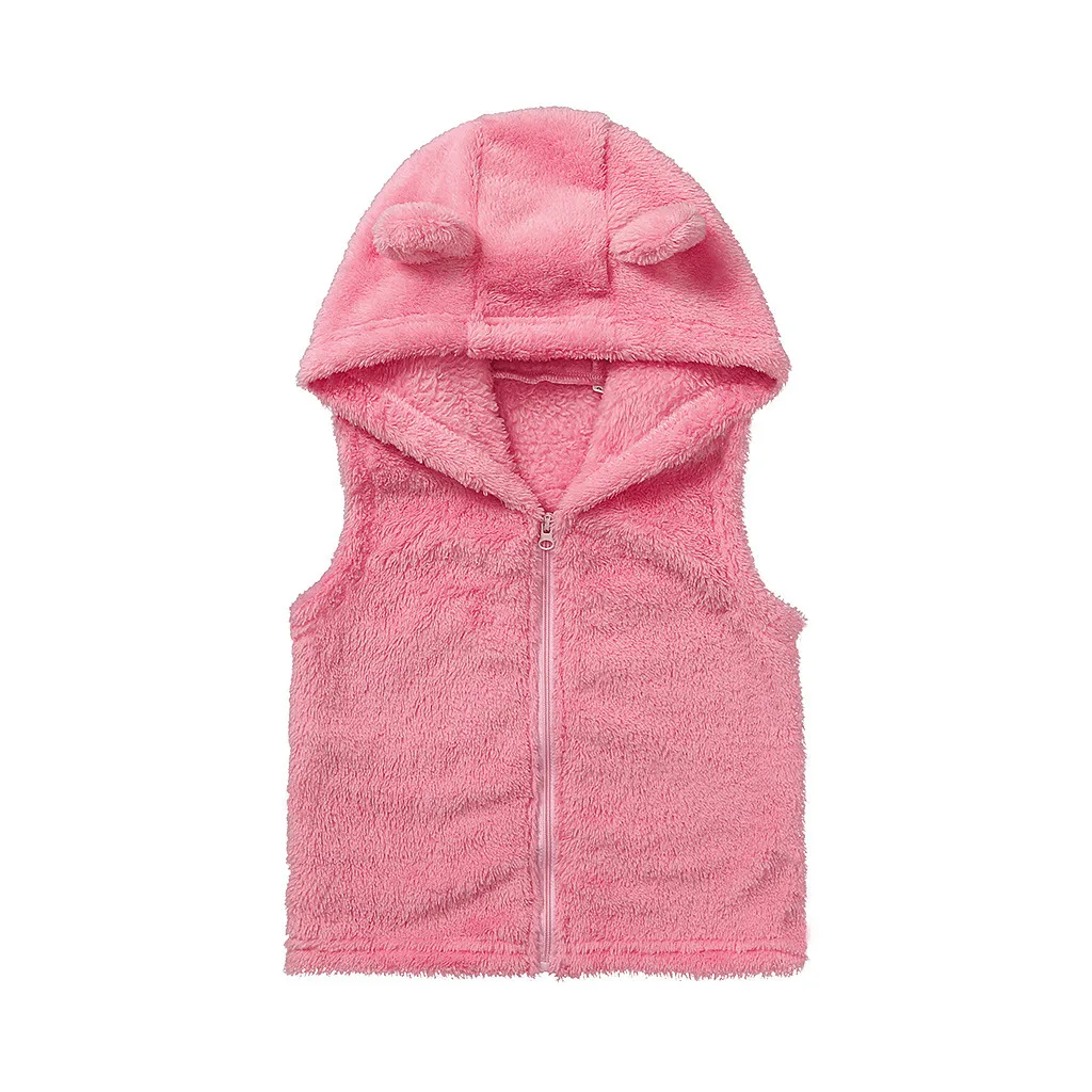 Детский жилет для девочек; kamizelka dziecko gilet fille bezrekawnik dziecko gilet; Однотонный жилет для детей Z4