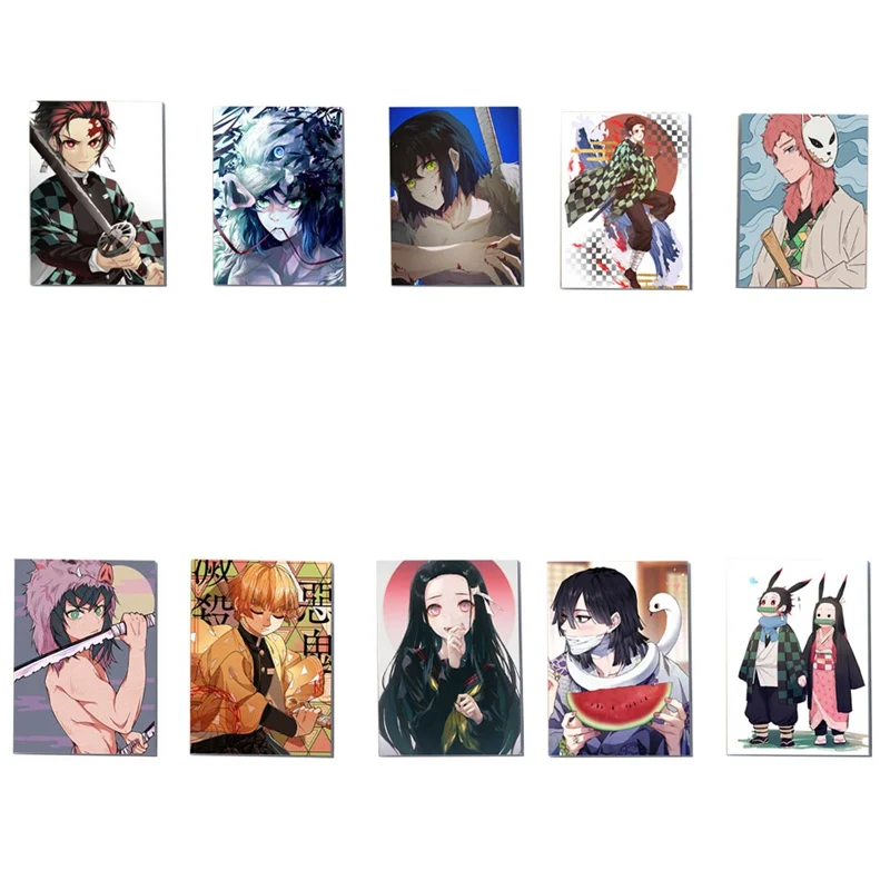 Аниме призрак Blade серия персонажа шаблон мультфильм тетрадь руководство