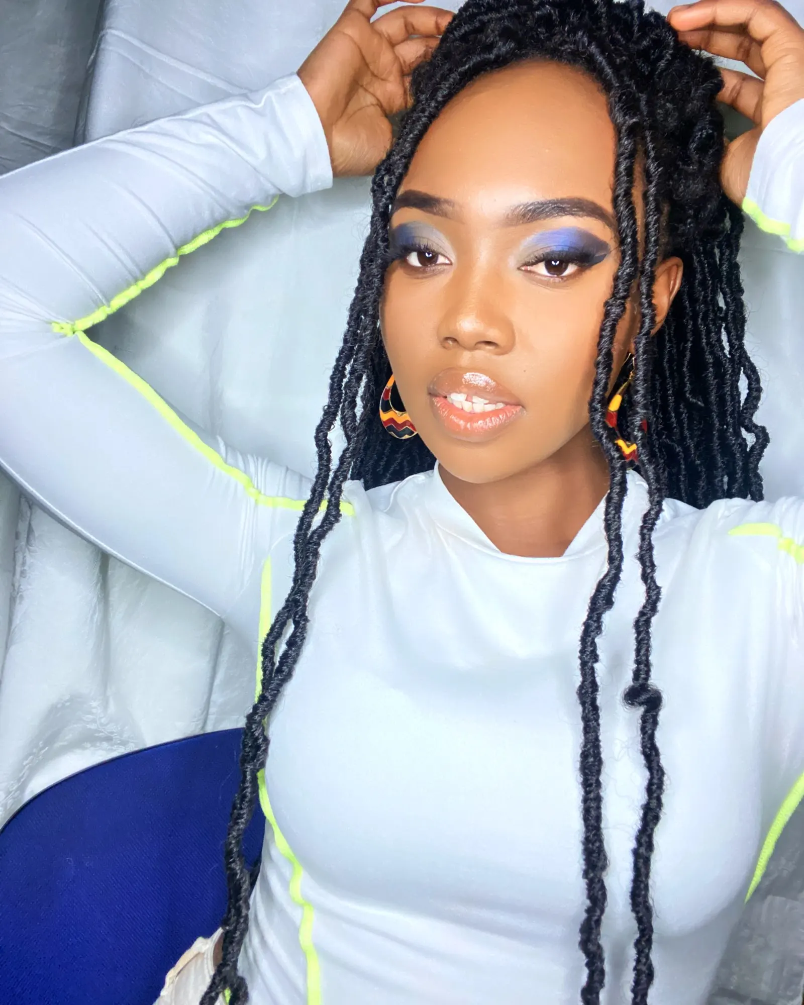 New Faux Loc Crochet Hair Synthetic Black Braiding Hair Extension