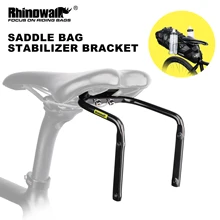 Rhinestone owalk staffa stabilizzatrice per sella per bici staffa di montaggio per sedile posteriore supporto per portapacchi per biciclette supporto per ripiani accessori