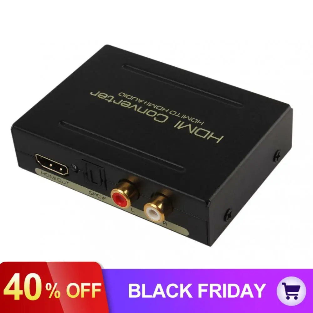 1080P HDMI к HDMI оптический+ SPDIF+ RCA L/R экстрактор конвертер аудио сплиттер
