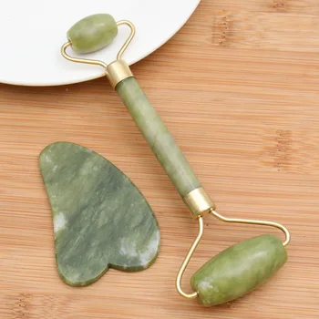 

Gua Sha Scraping Plate and Ice Roller Set Manual Massage Tool Traditional Facial Scraper Tool