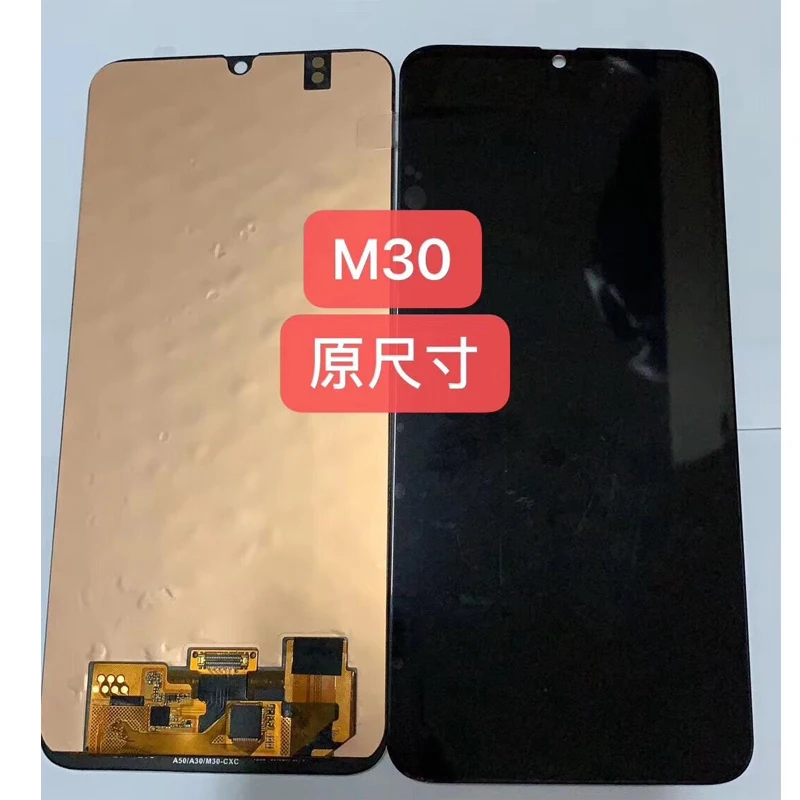 ЖК-дисплей Super AMOLED для Samsung Galaxy M30 2019 M305F M305FN/DS с сенсорным экраном и дигитайзером в