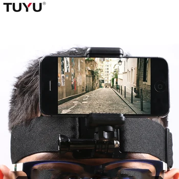 

For Iphone Xiaomi Huawei head fixed first angle shooting bracket Mount head-mounted hanging neck mobile phone holder Accessories