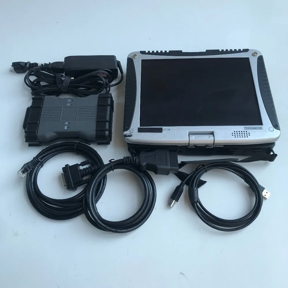 Mb star c6 VCI Диагностика C6 CAN DOIP программное обеспечение,12 в новейший ssd супер скорость с ноутбуком cf19 toughbook CF-19 полностью готов к использованию