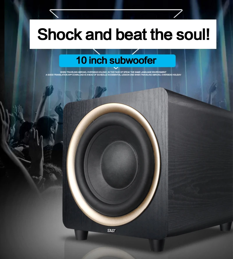 10 inch passive subwoofer