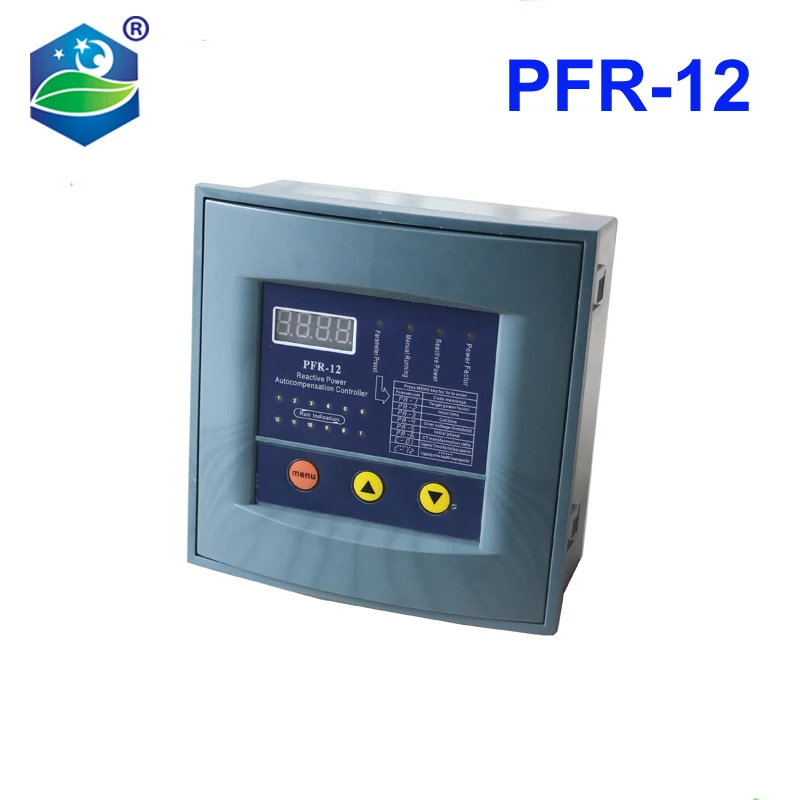 

JKW58 PFR-12 power factor 380v 12steps 50/60Hz Reactive power automatic compensation controller capacitor for 50/60HZ