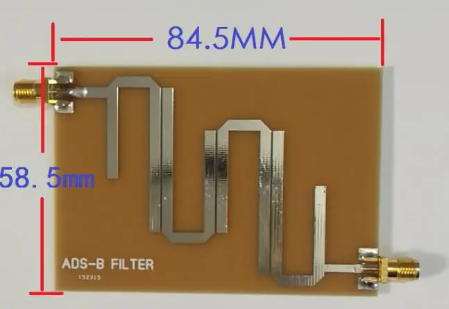 

ADS-B Microstrip Filter
