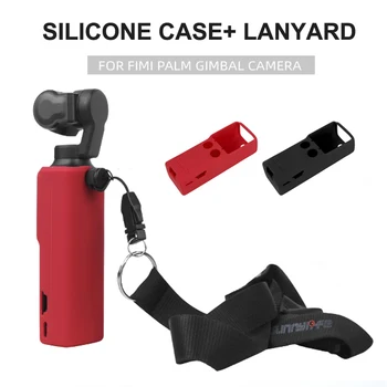 

Silicone Case Protective Cover for FIMI PALM Handheld Gimbal Pocket Camera Neck Strap Wrist Lanyard for Fimi Palm Accessories