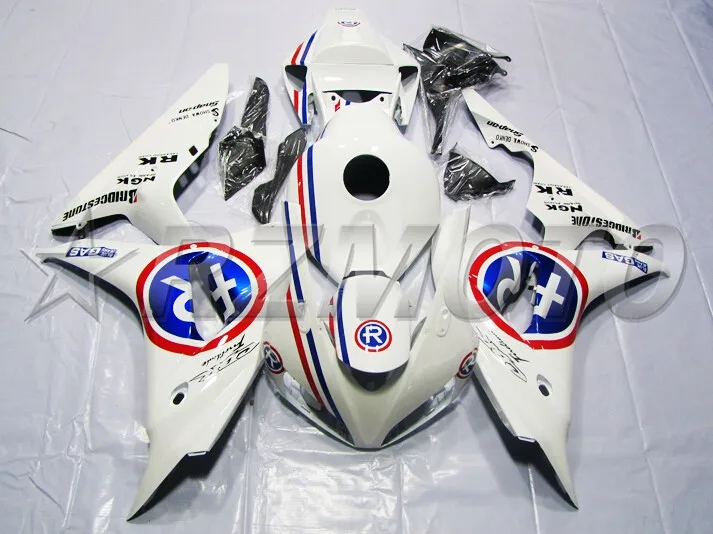 Топ литья под давлением ABS Полный комплект обтекателя Подходит для Honda CBR1000RR 06 07 2006 2007 1000RR Обтекатели набор красный синий холодный