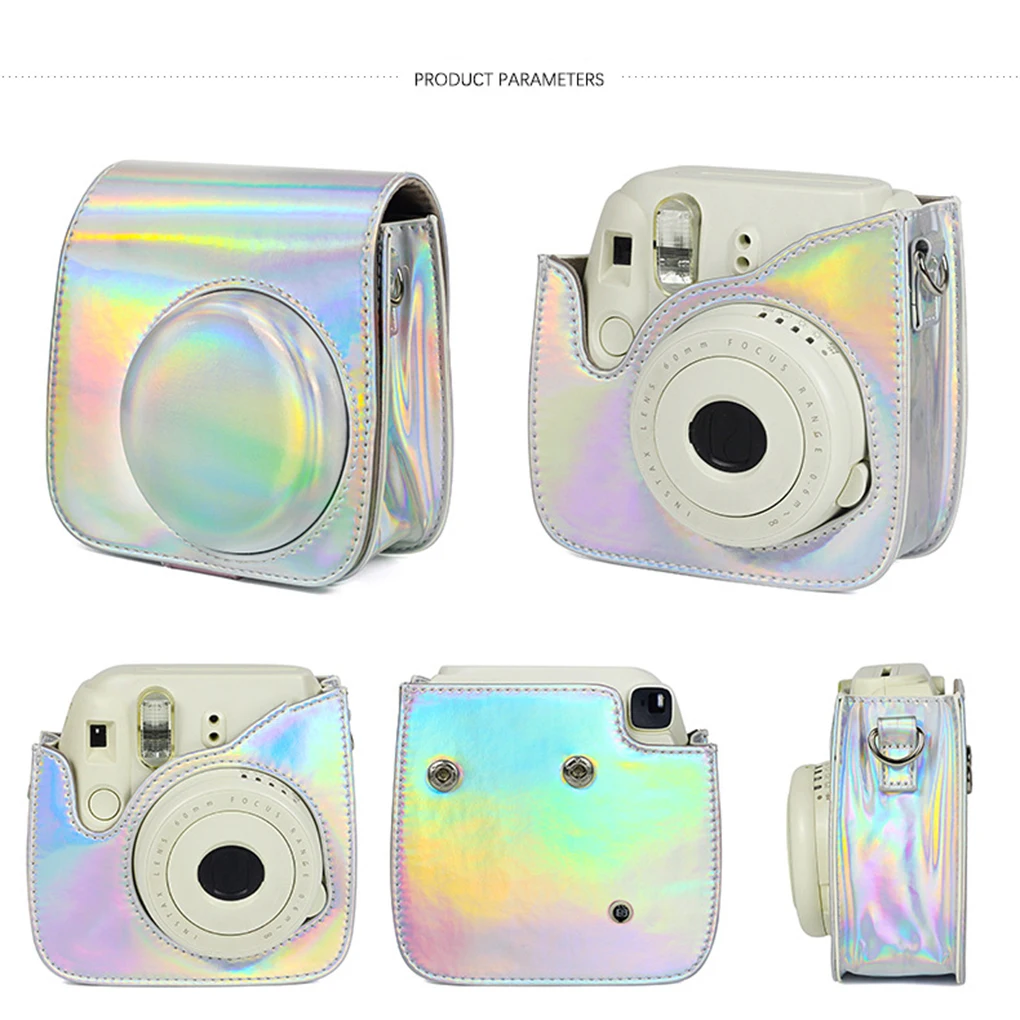 Запасные части для камеры с подсветкой Fuji Fujifilm Instax Mini 9/8/8+ протектор чехол Чехол Фотоаппарат моментальной печати сумка