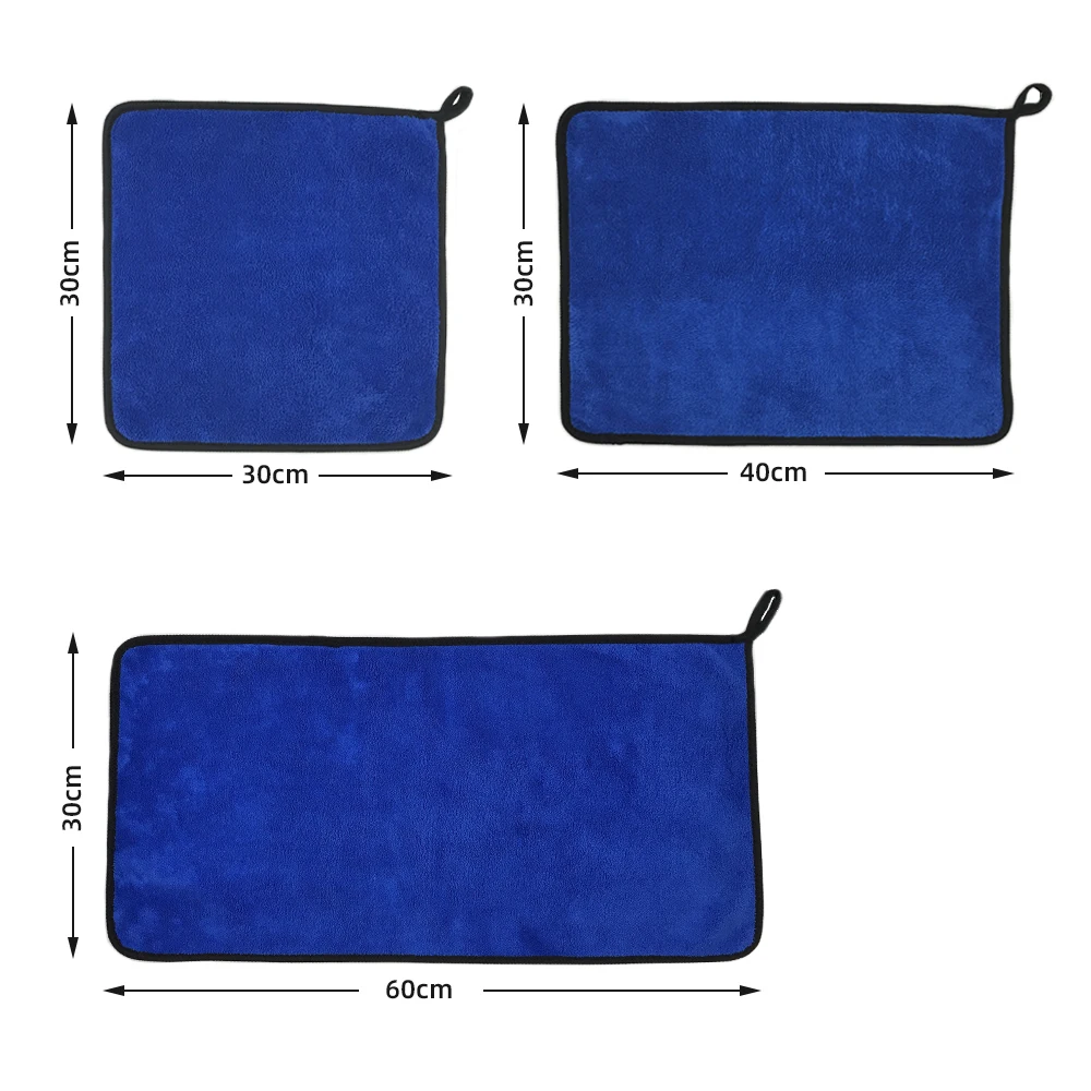 Microfiber Towel Car Microfiber Cloth Wash Towel Cleaning Cloth Car Wash Drying Auto Detailing