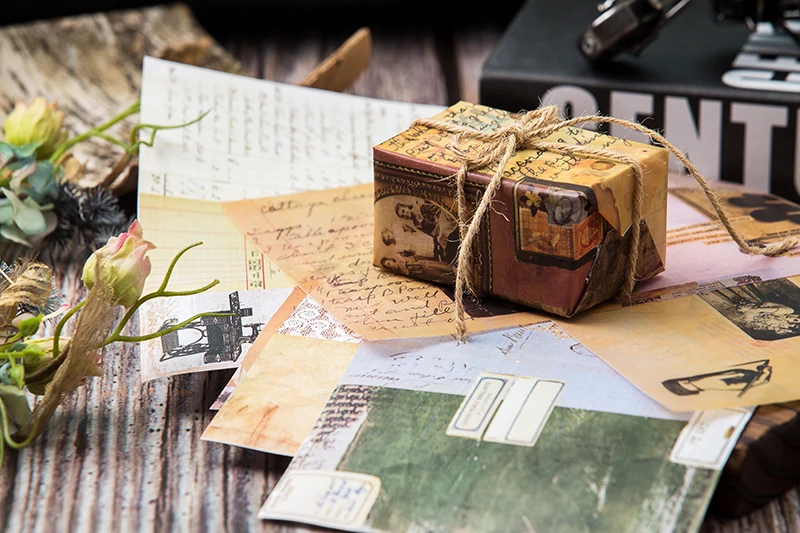8 шт./компл. A5 Винтаж буквы калька Бумага шаблон пакет для Скрапбукинг Happy planner изготовления открыток мусор журнал проекта