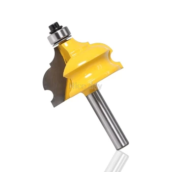 

8mm Shank Carbide Alloy Router Bit for Woodworking Milling Cutter Cabinet Line F12 20 dropship
