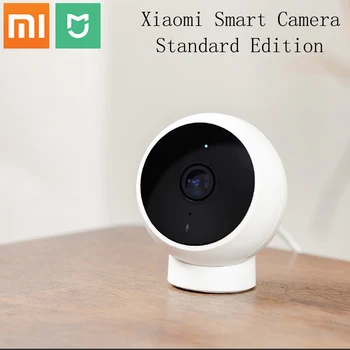

Newest Xiaomi Mijia Smart Camera 170 ° Wide Angle Compact Camera HD 1080p IP65 Waterproof Infrared Night Vision Work With Mijia