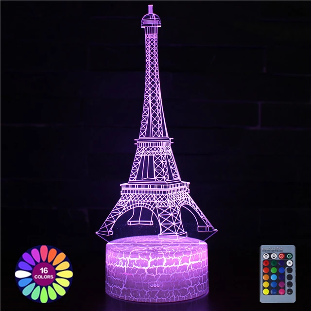 veilleuse LED , lampe de décoration Paris