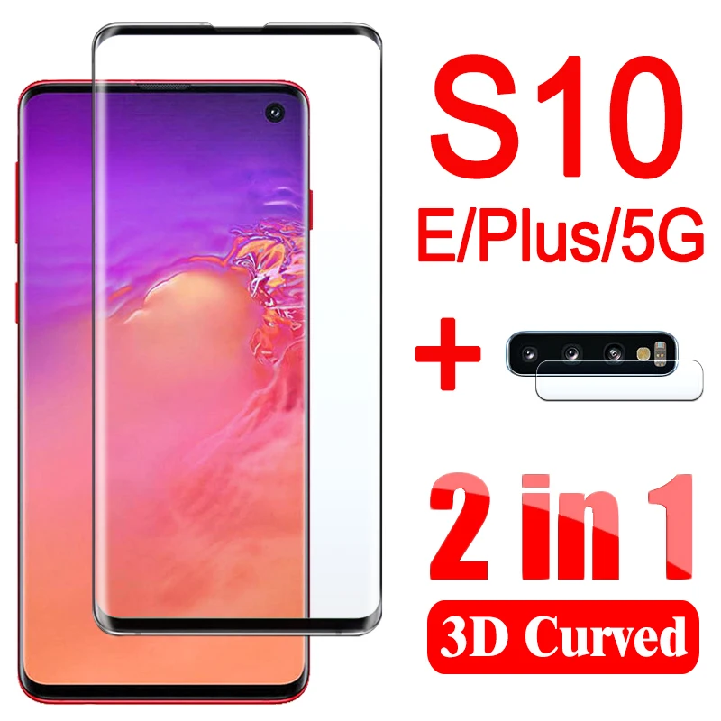 S 10e чехол для samsung galaxy s10 10 plus s10e защитное стекло S10Plus 10S 10es защита экрана телефона