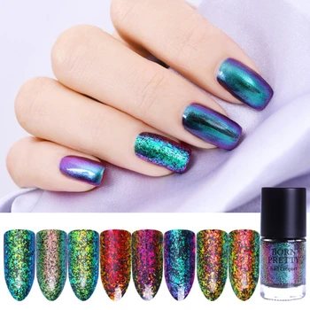 

Magic Colorful Nail Polish Quick Drying Easy To Wear Shiny Starry Nail Polish 2020