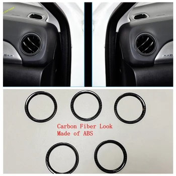 

Lapetus Air Conditioner AC Outlet Vent Ring Cover Trim Fit For Suzuki Vitara 2015 2016 2017 2018 2019 2020 ABS Carbon Fiber Look