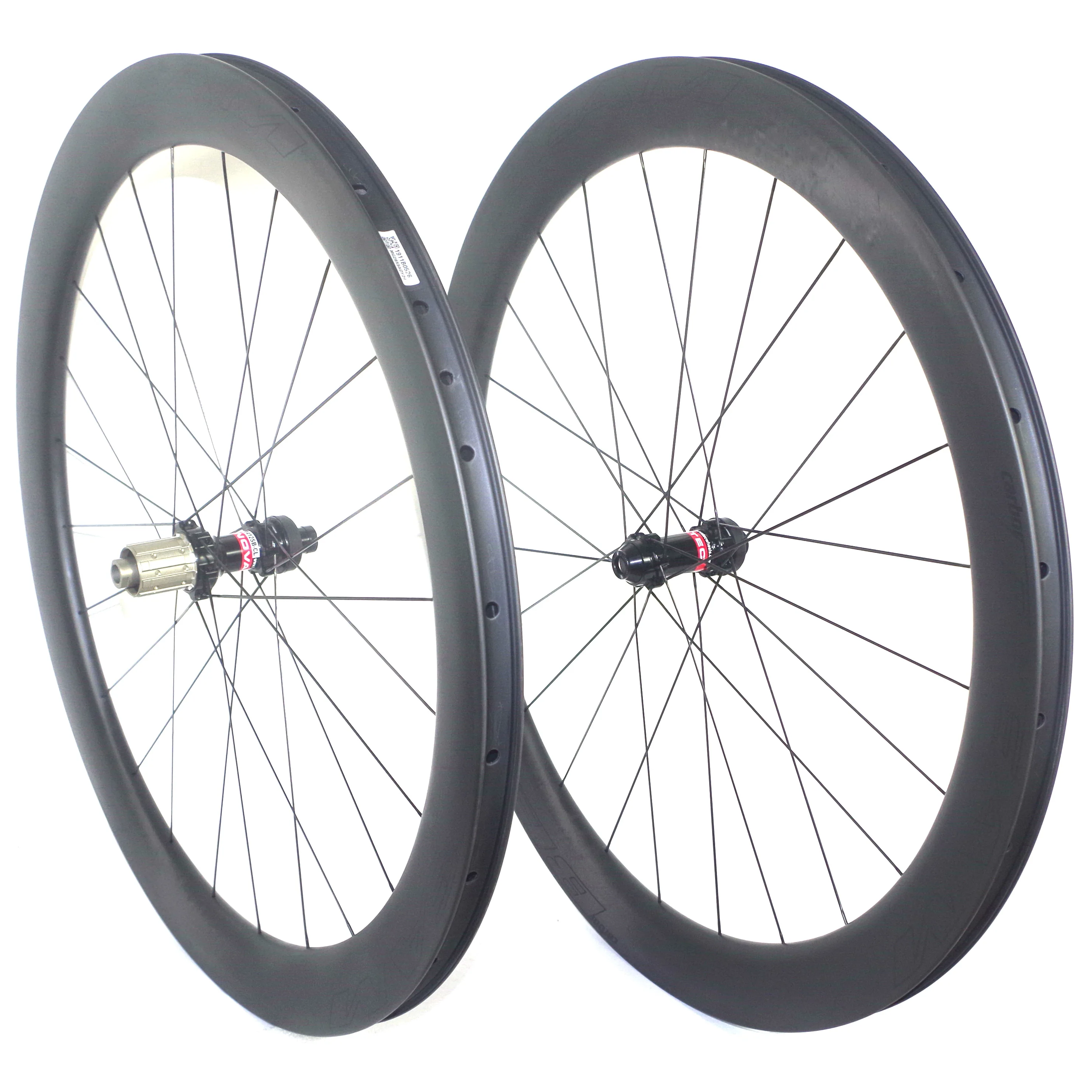 

Carbonbeam 28mm | 30mm wide Cyclocross Disc Brake wheels 30mm 35mm 40mm 45mm 55mm 60mm 700c Tubeless carbon road disc wheelset