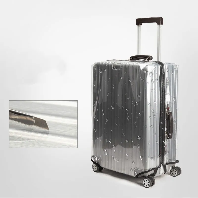 Чехол для чемодана защитный прозрачный чехол 20 22 24 26 28 30 пыли