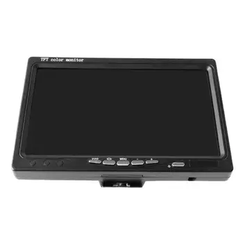 

7Inch HD LED Touch Button Rotating Screen Display 1024X600 Security Monitor Touch Screen Monitor Screen Monitor