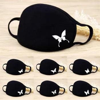 

1pcs Cotton Dustproof Masque Mouth Face Cover Anime Cartoon Kpop Mascarillas Lucky Bear Women Men Muffle Face Mouth Health Cares