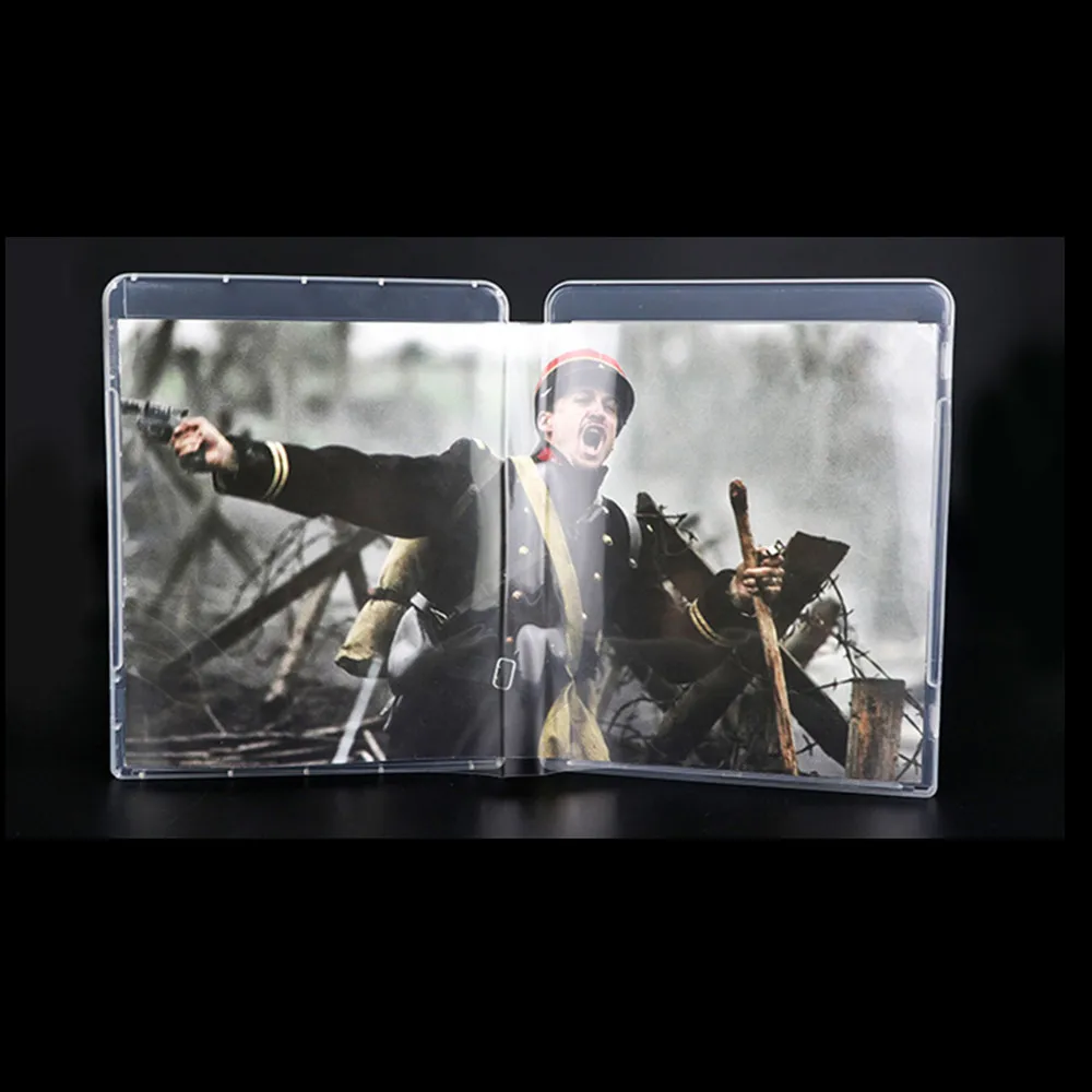100 шт прозрачный белый чехол для игры CD box для playstation PS3