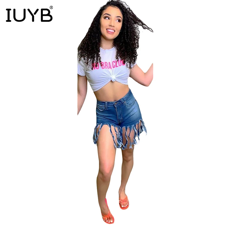 IUYB/лето,, сексуальные новые модные шорты, однотонные облегающие кожаные пуговицы с кисточками, 3 цветные штаны SN3553