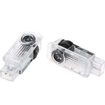 

Car LED Welcome Light Door Logo Projector Lamp For Audi A8 A7 A6 A5 A4 A3 A1 R8 TT Q7 Q5 Q3 Universal