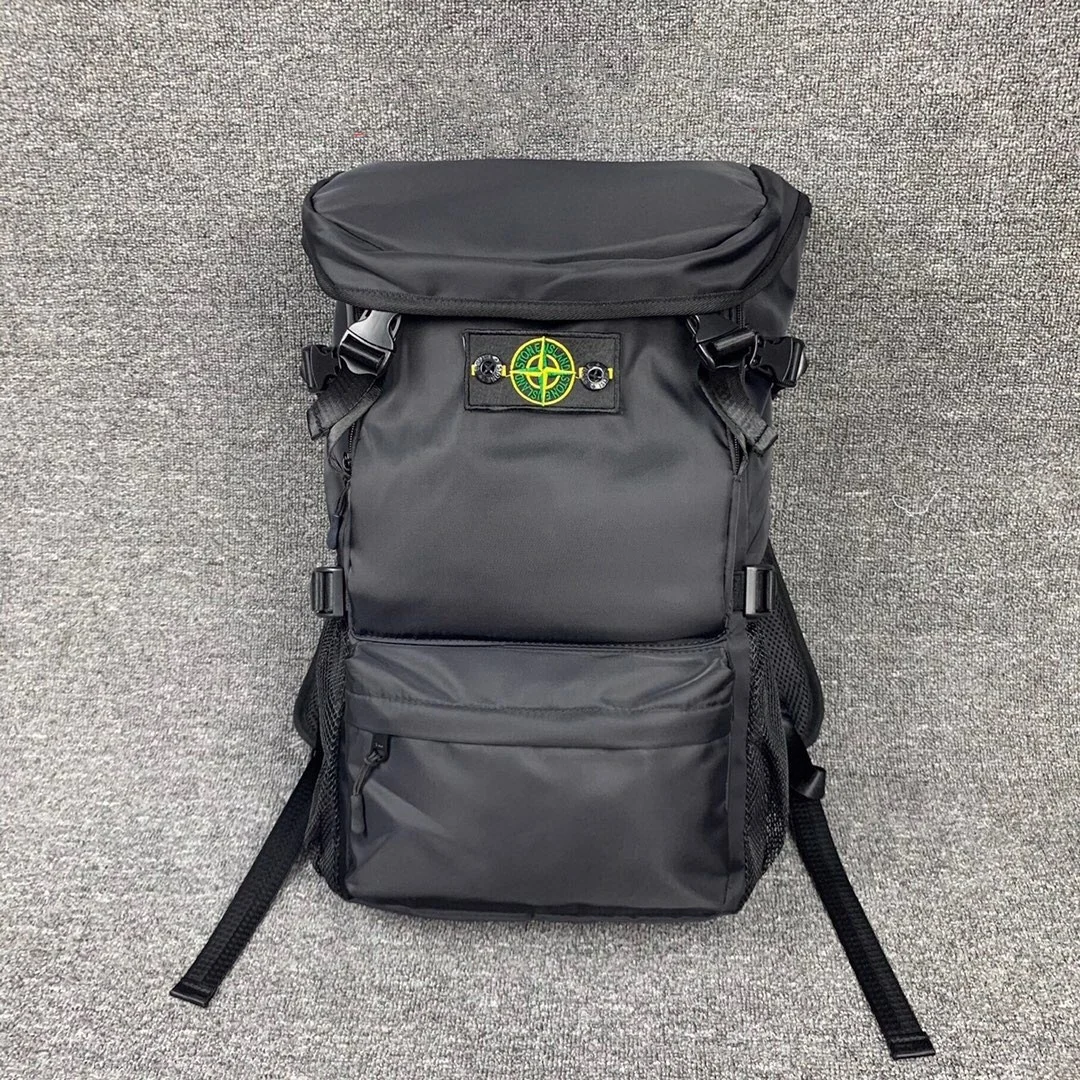 

2020 New Stone Men and Women Retro Functional Waterproof Island Large-capacity Backpack Student School Bag Size 50cm X 30cm