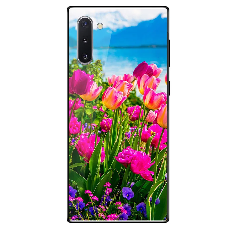 Geruide для samsung note 10 Galaxy Note10 чехол, закаленное стекло чехол cubierta para Для samsung note 10 Pro Note10 Plus чехол