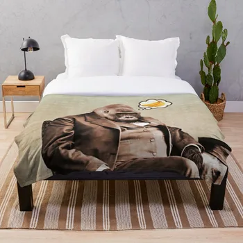 

Gorilla My Dreams Blanket Wool Flannel Plush Blanket Bedspread For office Sherpa Blanket Couch Quilt Cover Travel
