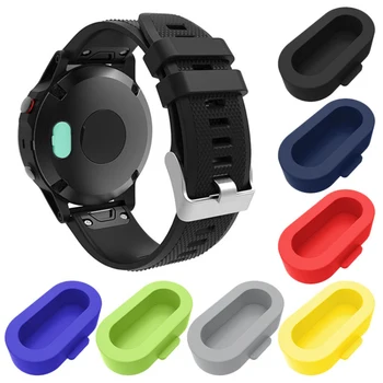 

1 Pc Colorful Plug Cover Case For Garmin 3 4 4S Fenix 6 6S 6X 5 5X 5S Forerunner 935 Watch Accessories Silicone Dust Protection