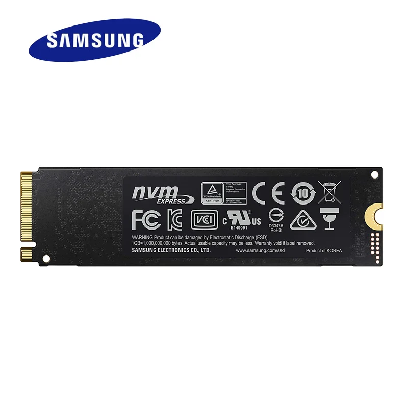 Samsung ssd 970 EVO Plus SSD 250 ГБ 500 1 ТБ 2 M.2 интерфейс NVMe Внутренний твердотельный накопитель