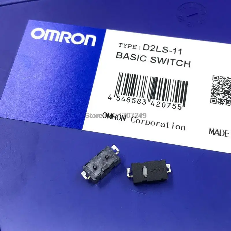 floor panel 10-100Pcs Omron mouse micro switch D2LS-21 D2LS-11 for Anywhere MX Logitech M905 left and right keys G900 903 G603 GPW side keys dimming light switch Wall Switches